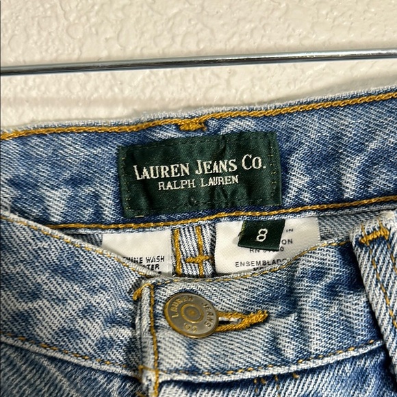 Classic Lauren Ralph Lauren Blue Denim Jeans 8 - Picture 3 of 9